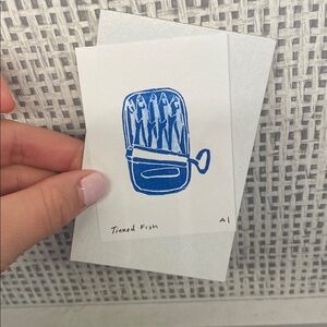 Anastasia INCIARDI - Mini Print - Tinned Fish